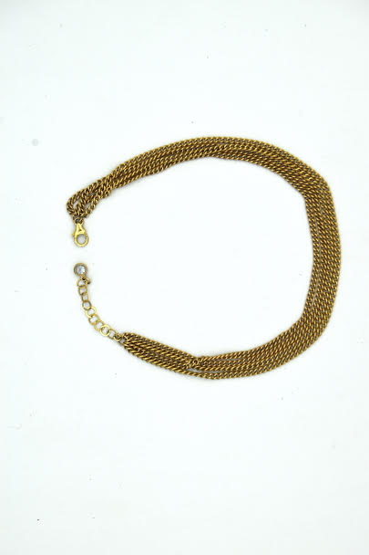 CLEOPATRA GOLD LAYERED ANKLET