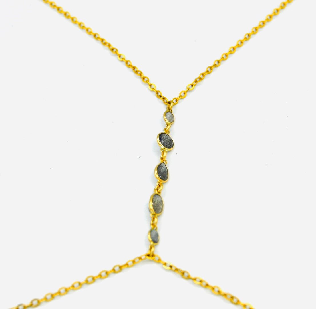 MOONSTONE BODY CHAIN